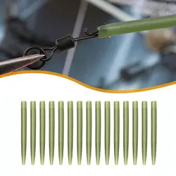 50pcs Carp Fishing Accessories Lead Clip Quick Change Swivel Tail Rubber Anti Tangle Sleeves for Carp Rigs Coarse Fishing Tackle