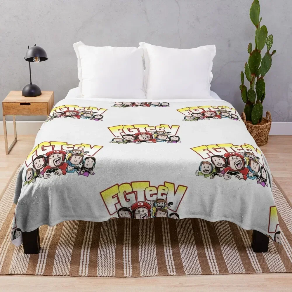 

Boys Girls 3D Printed Fg teev Throw Blanket Lightweight Warm Blanket for Indoor Outdoor Use