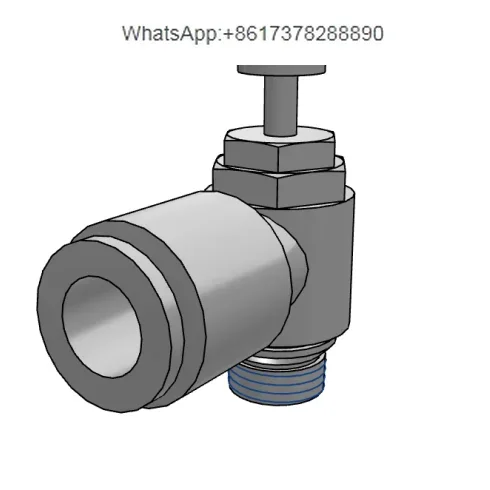 Japan original AS2201F-U01-08 speed regulation stainless steel air outer diameter nylon in quick thread change