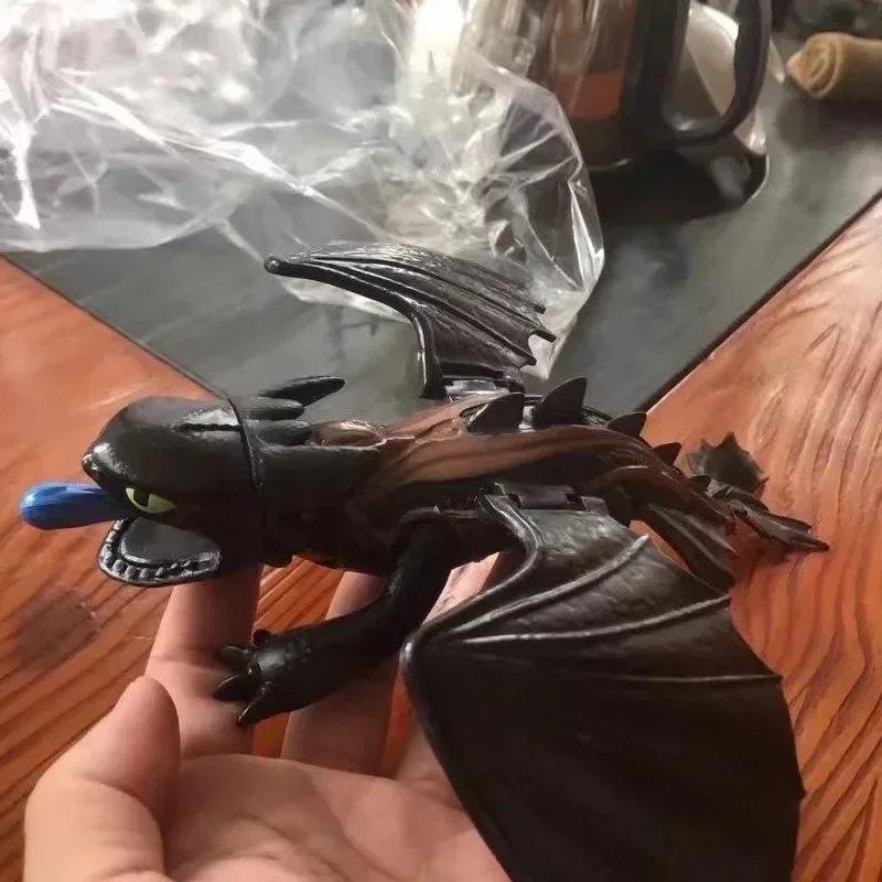 Hot Toothless Light Fury Original Action Figure Cartoon How To Train Your Dragon Genuine Anime Figure Festival Gifts For Kids