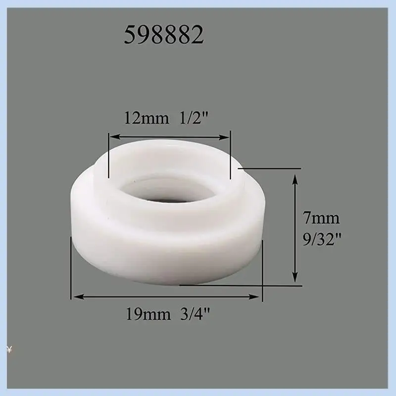 

AS63-TIG Gas Lens Collet Body 45V42 13N21 & Cup 5 598882 Assorted Size Kit For DB SR WP 9 20 25 TIG Welding Torch 9Pcs