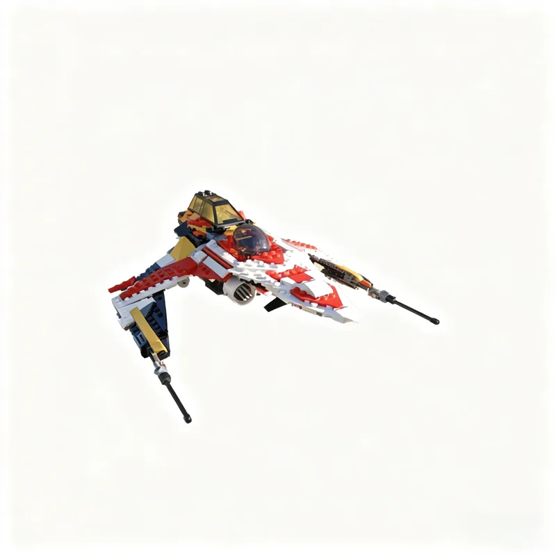 459pcs MOC The Frostburn Interceptor Star Battle Model Building Blocks Architecture Festival Gift Toys Idea DIY Education