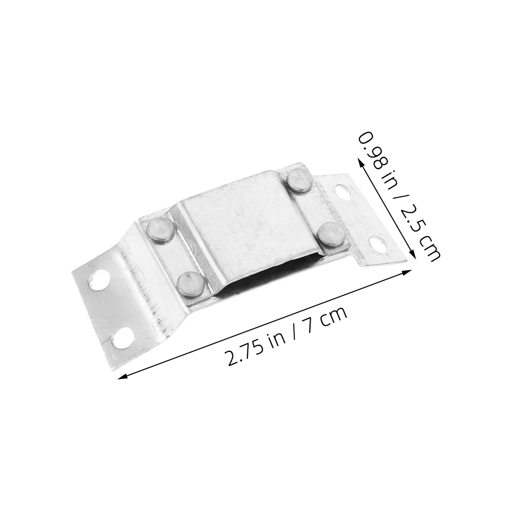 4pcs Headlamp Holder Aluminum Flashlight Mount Base Hard Hat Bracket Safety Accessory LED Lamp Mining