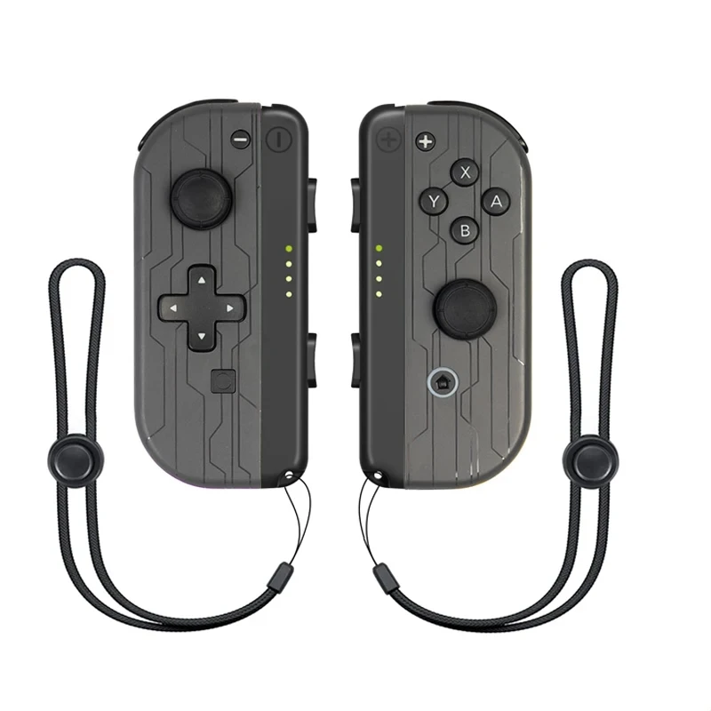 Wireless Joystick For Switch Controller 6 Axis Gyro Gamepad with Straps Wake-up Funct for Switch Control J-C Gamepad