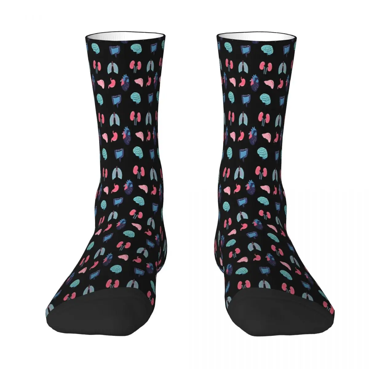 

Body Pack Human Organs Sock Socks Men Women Polyester Stockings Customizable Sweetshirt