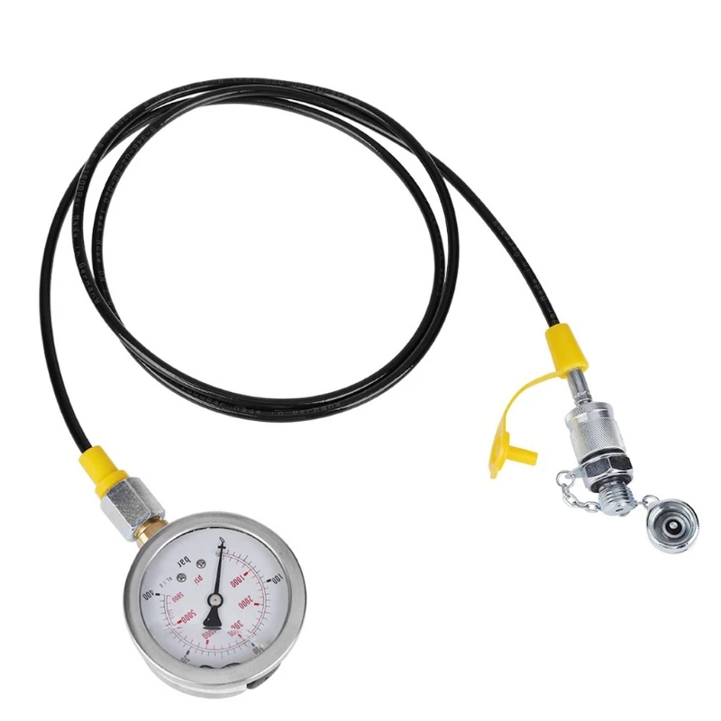 Excavator Hydraulic Pressure Test Hydraulic Gauge for Construction