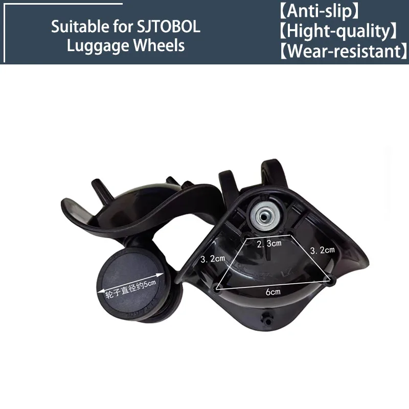 

2/4 Wheels Universal Wheels for SJTOBOL T19F Swivel Wheels Luggage Accessories Replacement Trolley Parts for Suitcase
