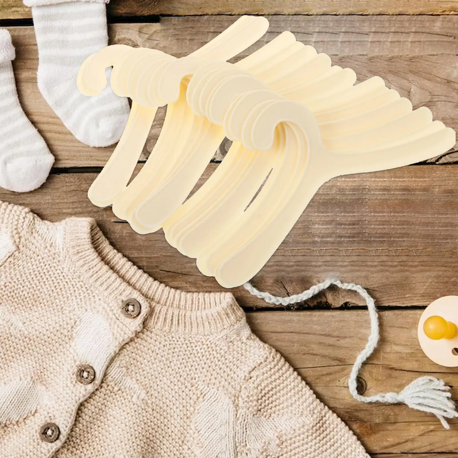 20 Pack Suit Hangers for Baby Clothes Organizer Puppy Cat Kitten Garment Rack Closet Laundry Holder