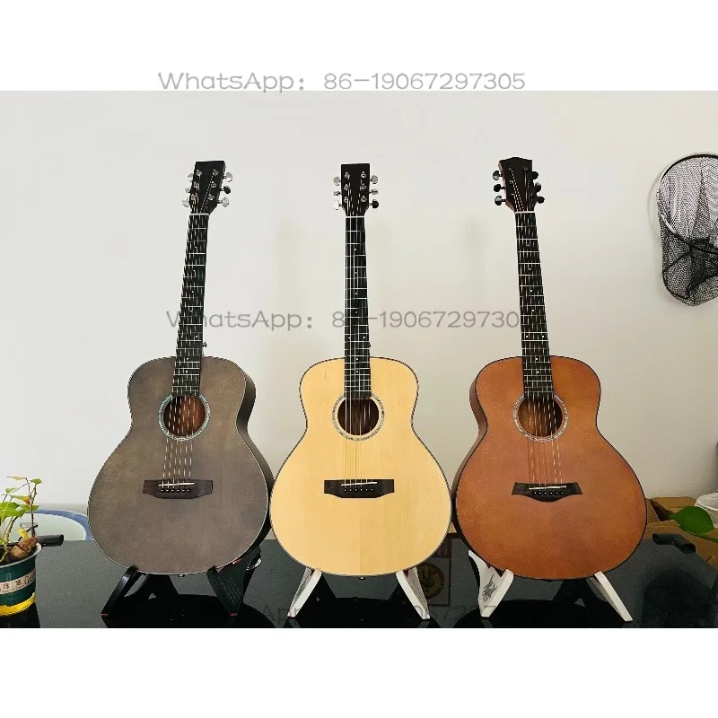 Plywood Folk Guitar 36-inch, Suitable for Travel and Learning Piano Instruments