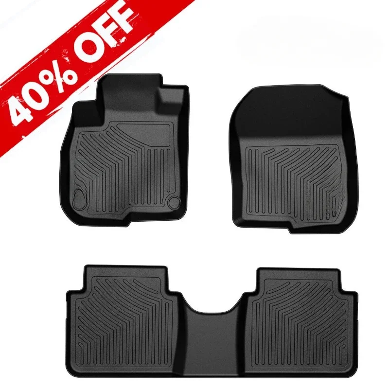 Car TPE Rubber Floor Mats For Honda CR-V 2018 2019 2020 2021 2022 All Weather 2 Row Liners Set  United States