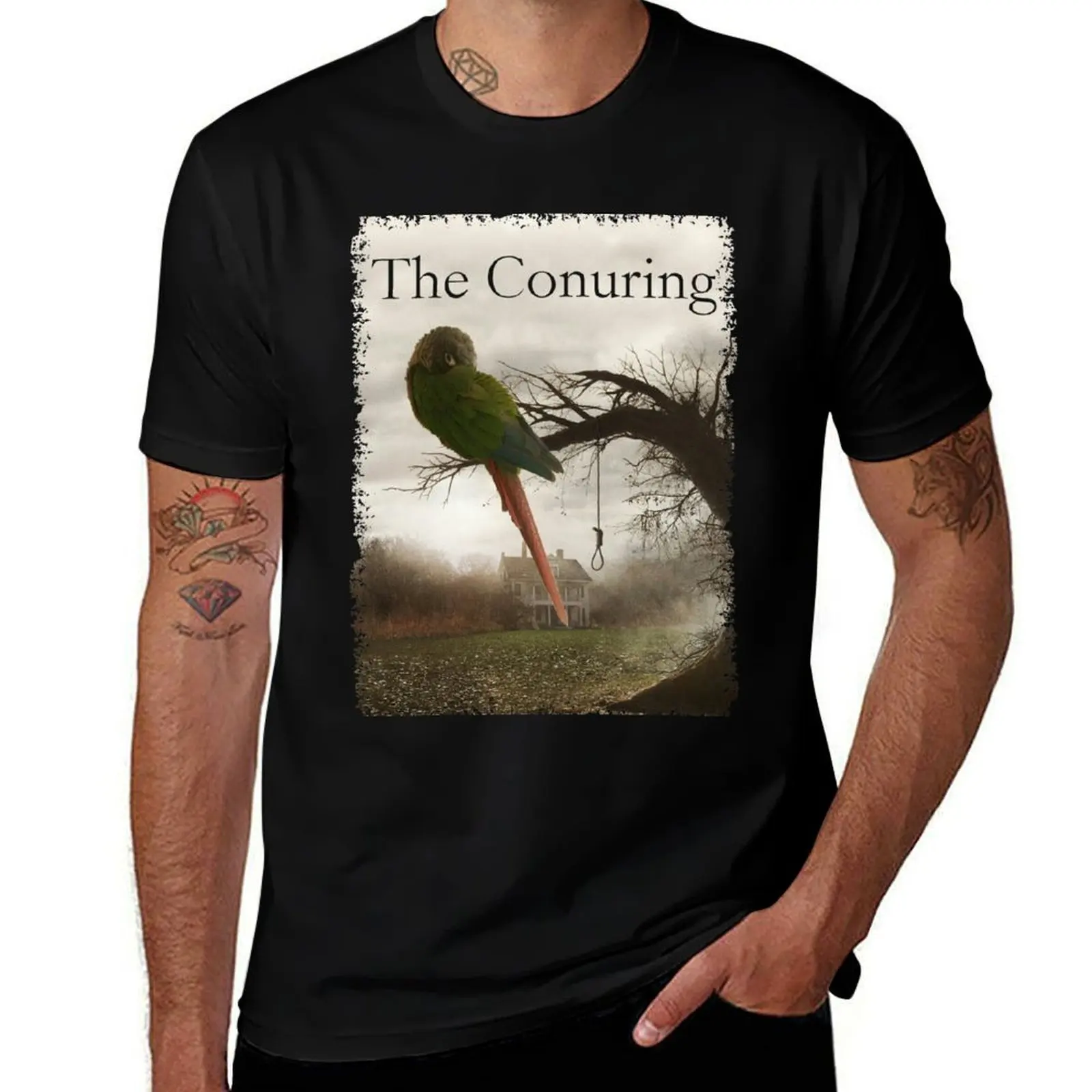 The Conjuring Artwork T-Shirt Casual Soft Cotton Short Sleeve Tee T-Shirt