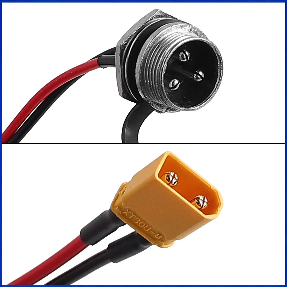 For INOKIM OX OXO Electric Scooter GX16 3Pin Aviation Connector Charging Power Socket Replacement Repair Spare Parts view 4
