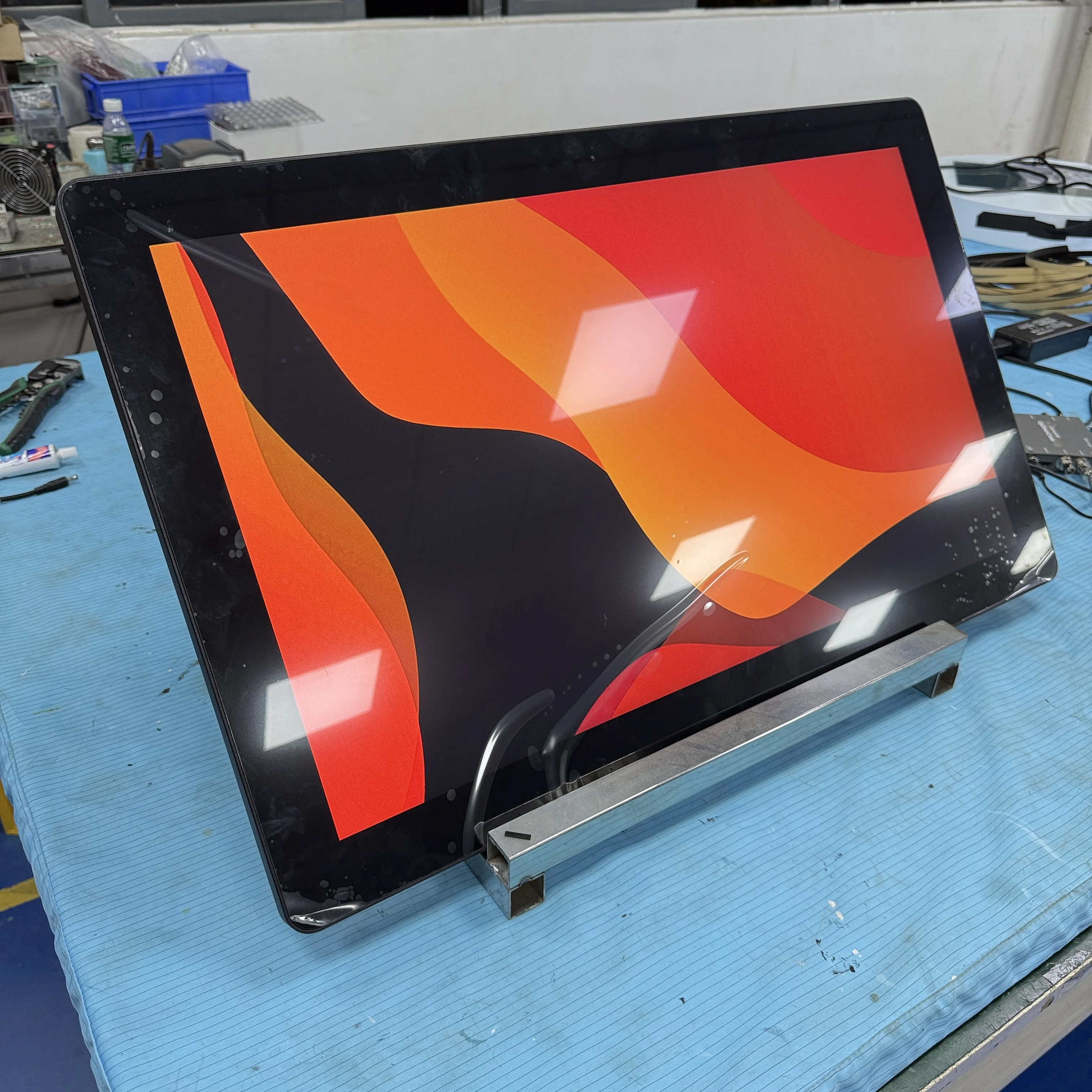 ss في الهواء الطلق مقاوم للماء الحائط SDI شاشات كريستال بلورية 27 بوصة IPS سطح المكتب الصناعي جديد 1500nits HD عالية السطوع #6