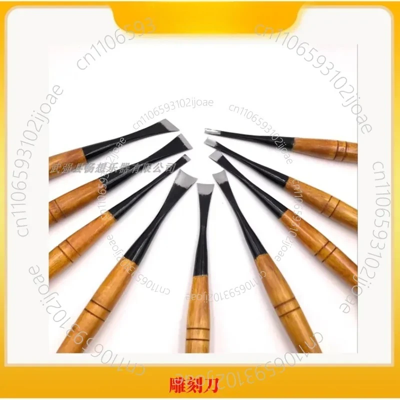 Violin/musical Instrument Production and Maintenance Tools 9 Carving Knives Commonly Used