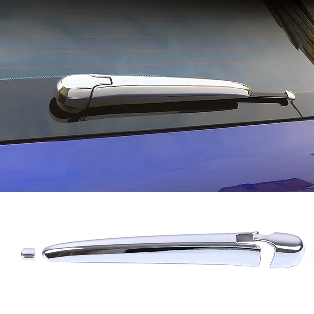 For Mercedes Benz B GLA GLB Class W247 H247 X247 Car Exterior Refit Rear Trunk Window Windshield Wiper Cover Trim Chrome Sticker