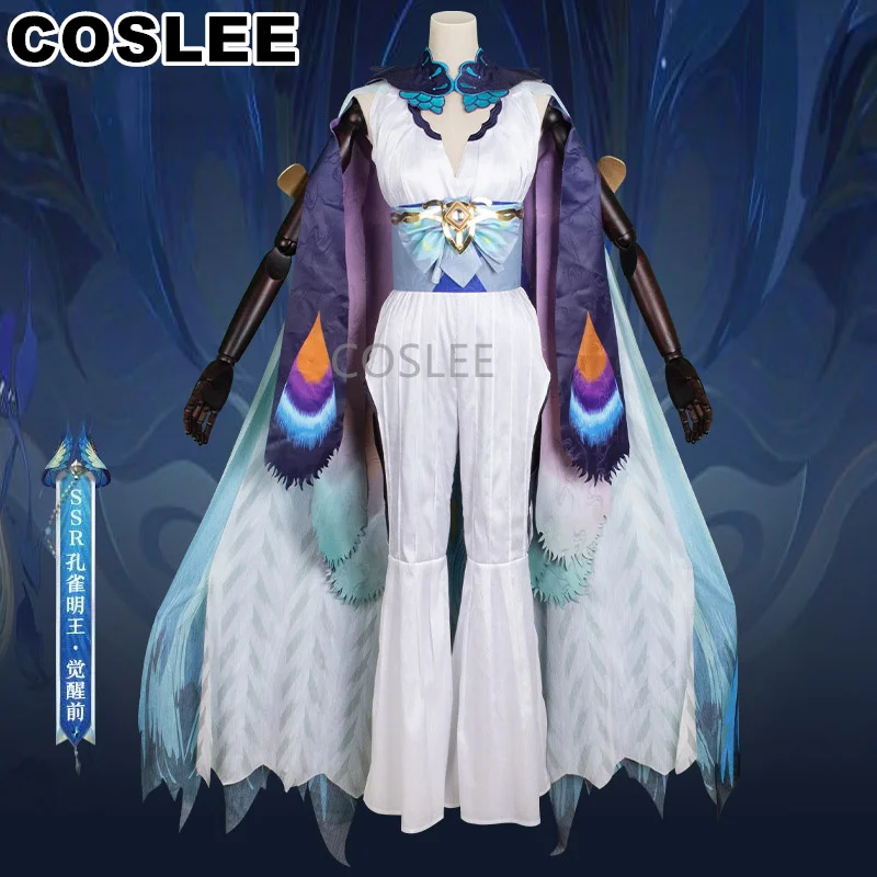 

COSLEE Onmyoji SSR Shikigami Magmatron Maha Mayuri Vidya Rajni Cosplay Costume Before Awakening Game Suit Halloween Party Outfit