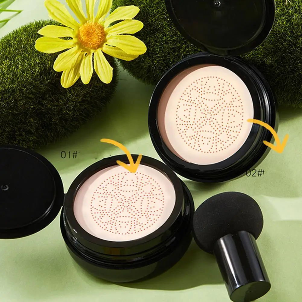 Lumaca Collagene BB Cream Fungo Testa Cuscino d'aria CC Cream Olio idratante Trucco Tenendo il controllo Correttore schiarente