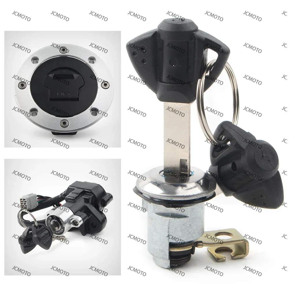 

Для Suzuki V-Strom 1000 DL1000 2002 2003 2004 2005 2006 2007 2008 2009 мотоциклетный переключатель зажигания, крышка топливного газа, набор замков