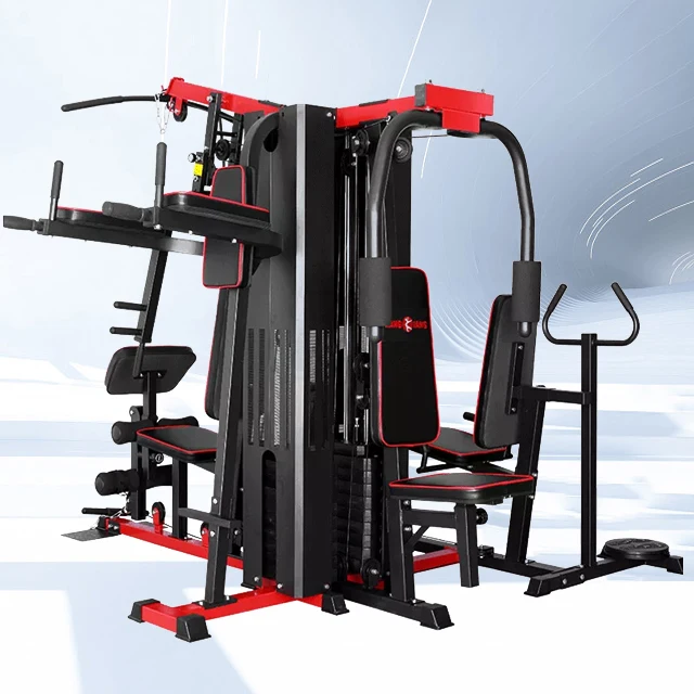 

Тренажер AiroBodybuilding Equipment Commercial Gym 5 Station Multi Jungle Machine: многофункциональный комплекс для комплексной тренировки