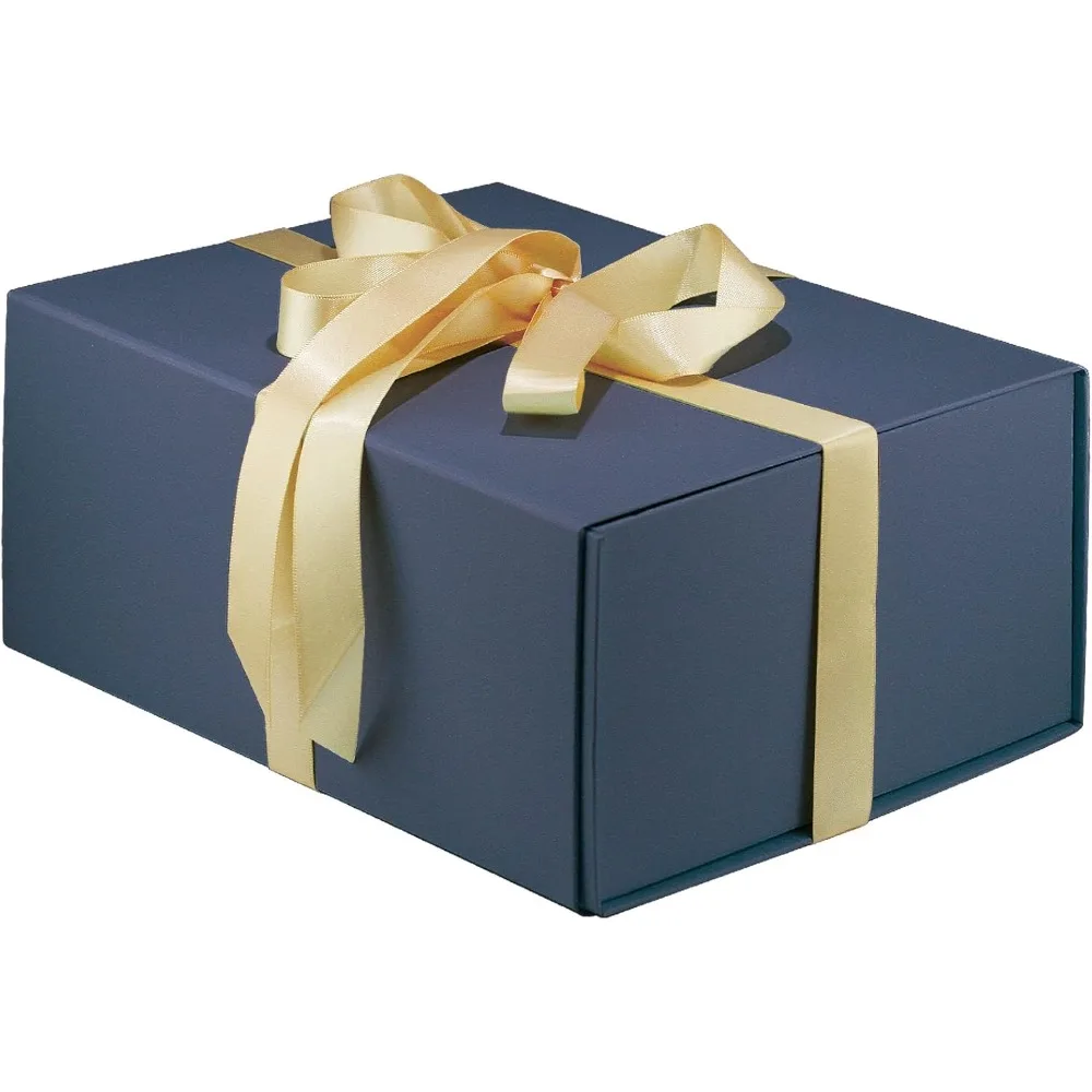 

Blue Gift Box,9 X 7 X 4 Gift Box with Lids for Presents Magnetic Closure Gift Packaging for Birthday,Christmas, Hallowe