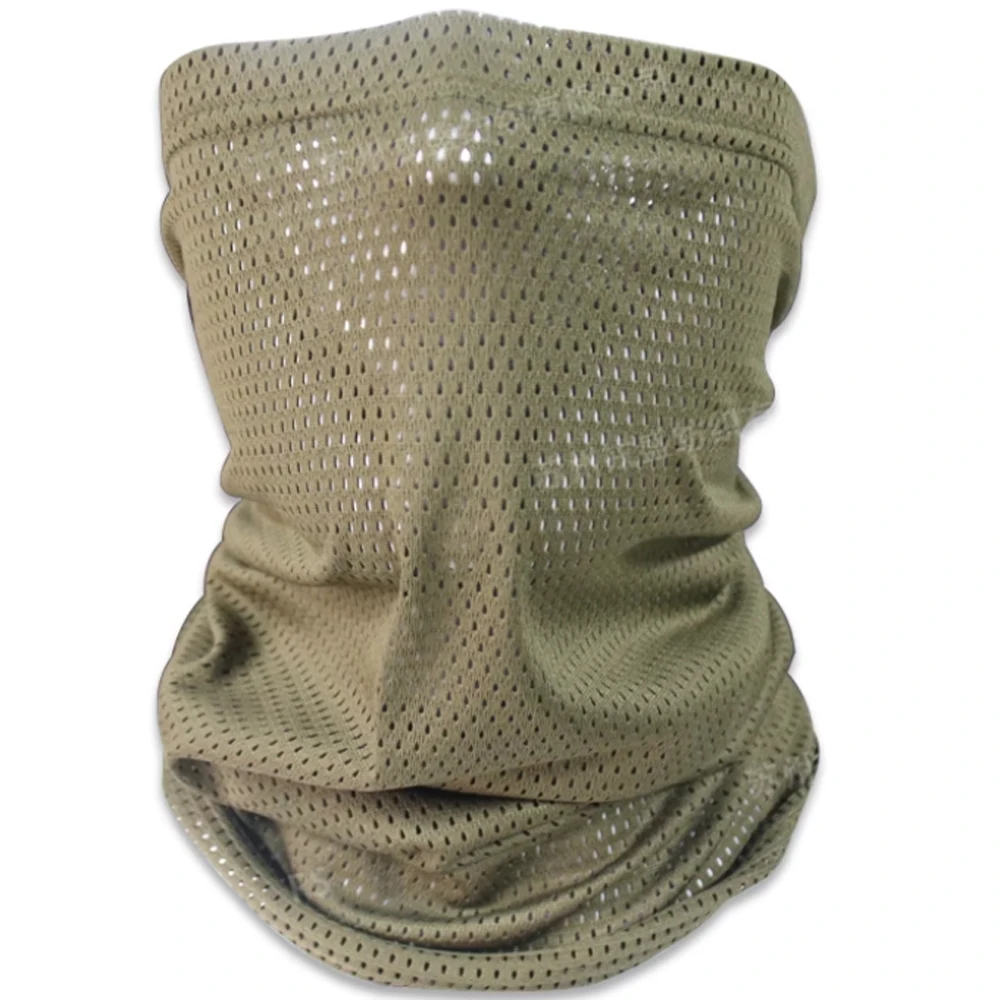 في الهواء الطلق - وشاح صيفي رقيق للوجه خفيف الوزن واقي من الشمس في الهواء الطلق مع رقبة ورقبة متكاملة ﻿