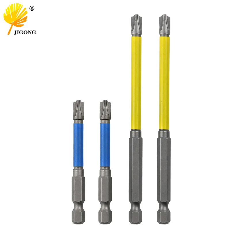 

Мощные магнитные противоскользящие биты для отверток 65/110 мм, 1/4 дюйма, шестигранные, крестовые и плоские, для электриков, для разборки панелей выключателей и розеток