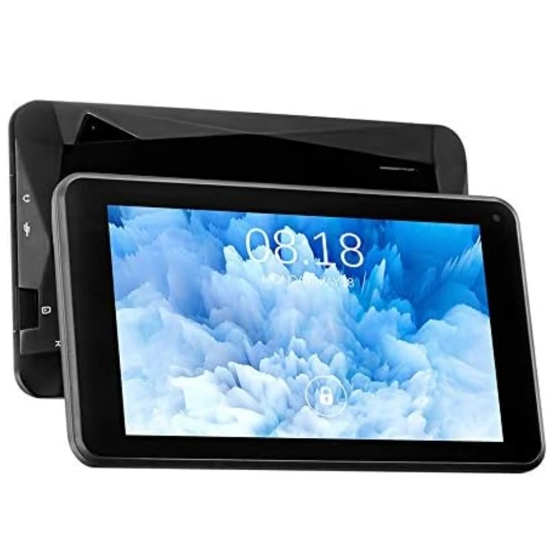تابلت أندرويد 10 بوصة Sun8iw15 كاميرا مزدوجة لوحدة المعالجة المركزية رباعية النواة 1 جيجابايت + 16 جيجابايت تخزين 1024 × 600 بكسل WFI بلوتوث 4.0 2500 مللي أمبير في الساعة