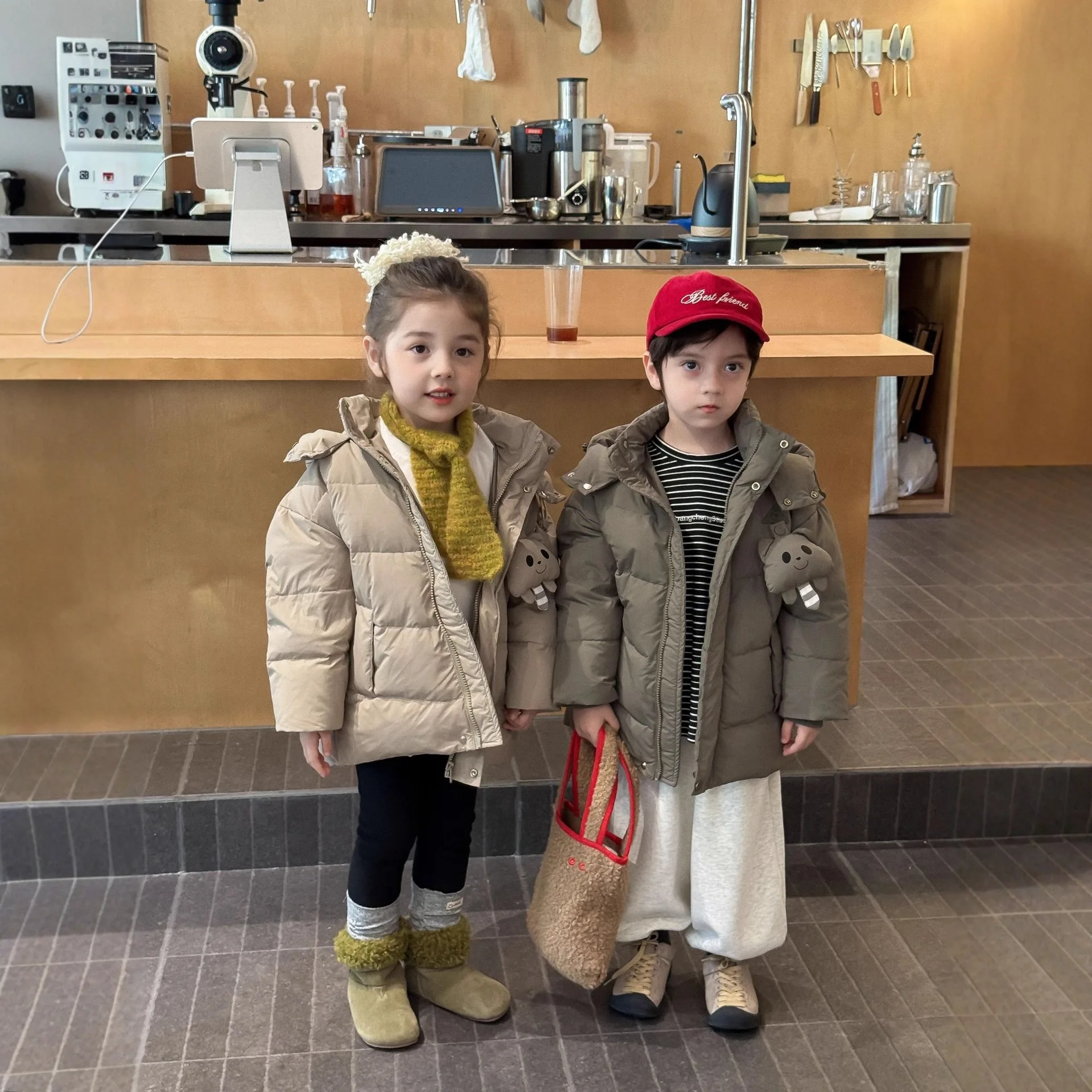 

Winter 2025 3-8Y Children Boys Down Jacket Windproof Russia Kids Baby Girls Down Coat 90% White Duck Toddler Boys Outerwear Coat