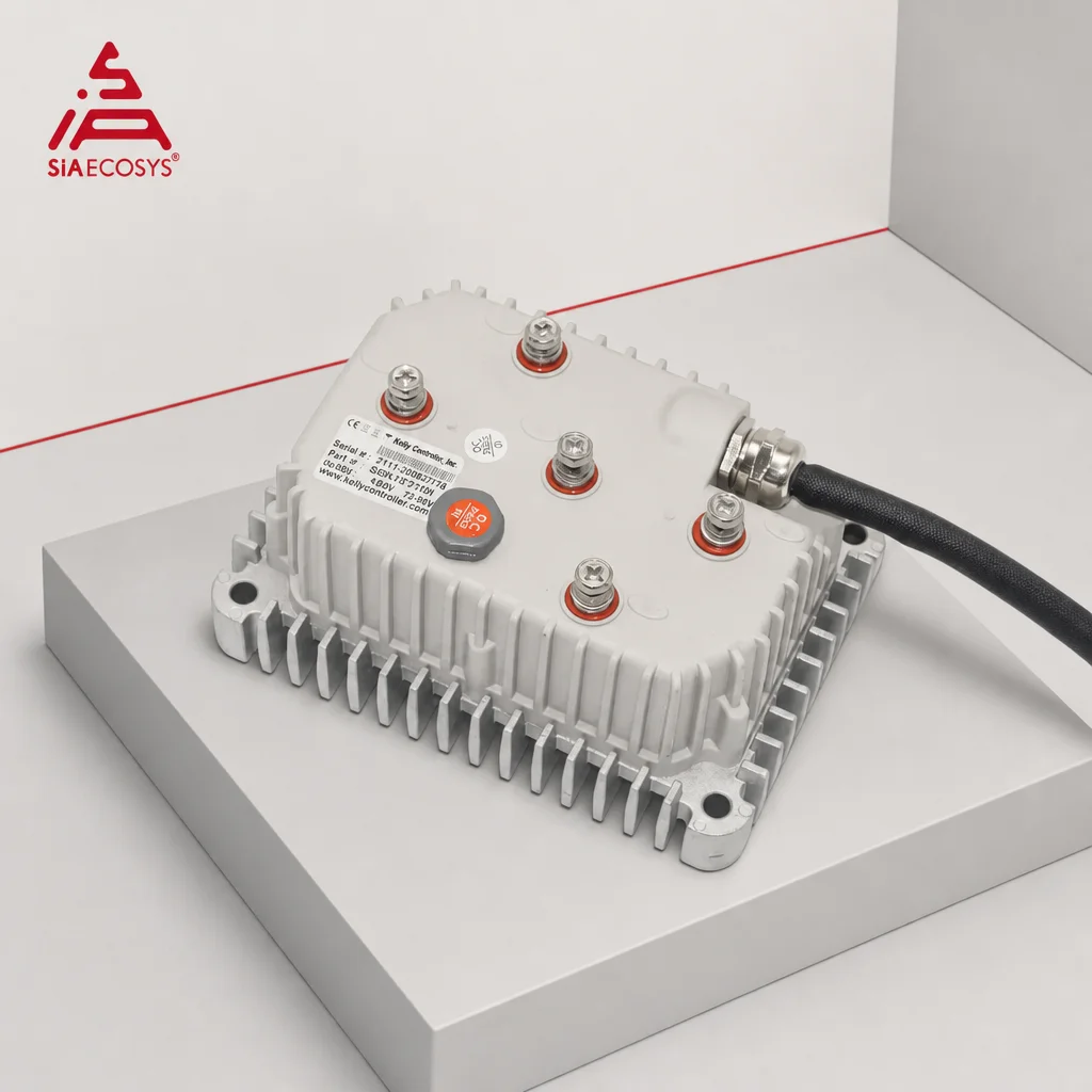 Kelly KLS7215N 30V-72V 1500W Sinusoidal Brushless Motor Controller for Electric Motorcycle E-Scooter Powertrain Replacement Kit