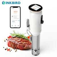 INKBIRD ISV-101W WiFi Sous Vide Cooker Precise 0.1°C Control, 3D Heating, App Monitoring & Cooking Alarms