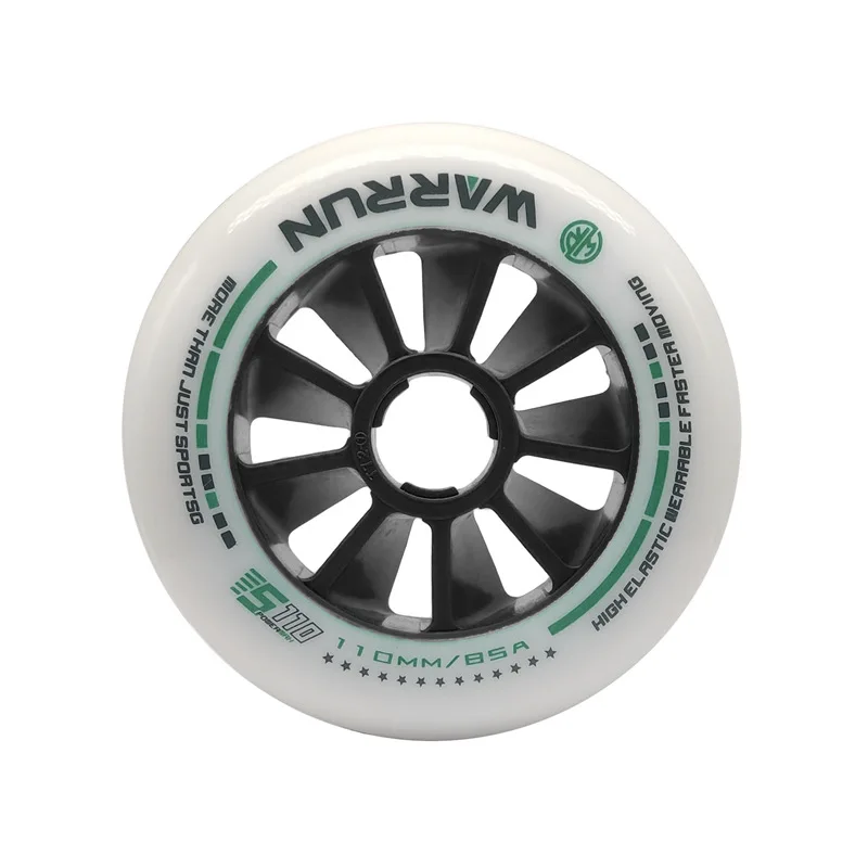 WARRUN 85A na zewnątrz ulicy koła Skating dla prędkość liniowa łyżwy Patines 90 100 110 wyścigu drogowego jazda na rolkach opony 100mm 110mm