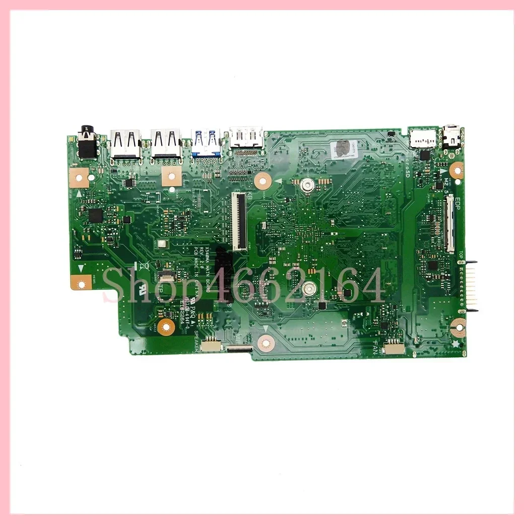 X540MA With N4000 N5000 CPU 4GB-RAM Mainboard For ASUS VivoBook X540M A540M X540MA X540MAR X540MAS X543MA Laptop Motherboard