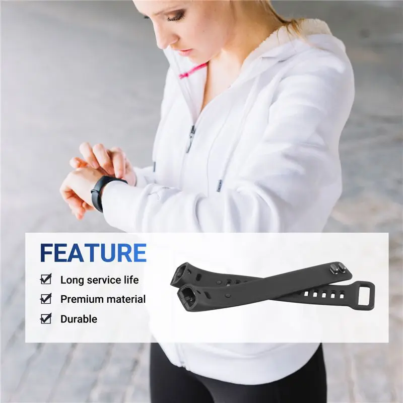 AC56-Silicone Bracelet de montre Bracelet pour HUAWEI Band2 Pro/ Band2/ ERS-B19/ERS-B29 Smartwatch accessoires Bracelet de montre