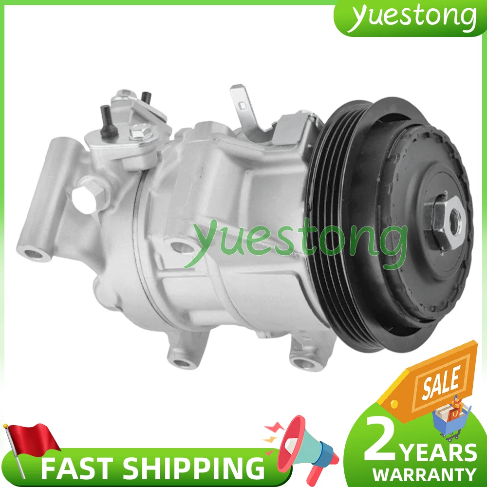 

AC Compressor w 4-Groove Pulley for Toyota Yaris 12-18 Yaris R 8831052750 883100D730 8831052720 168330 4711029 4711029