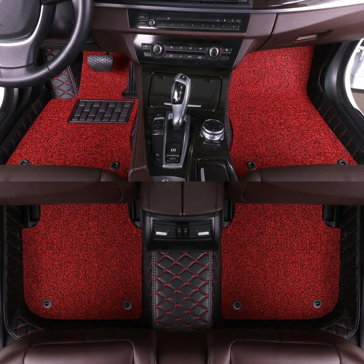 High performance car accessories  floor foot mat pet for 2019 h-onda c-ivic