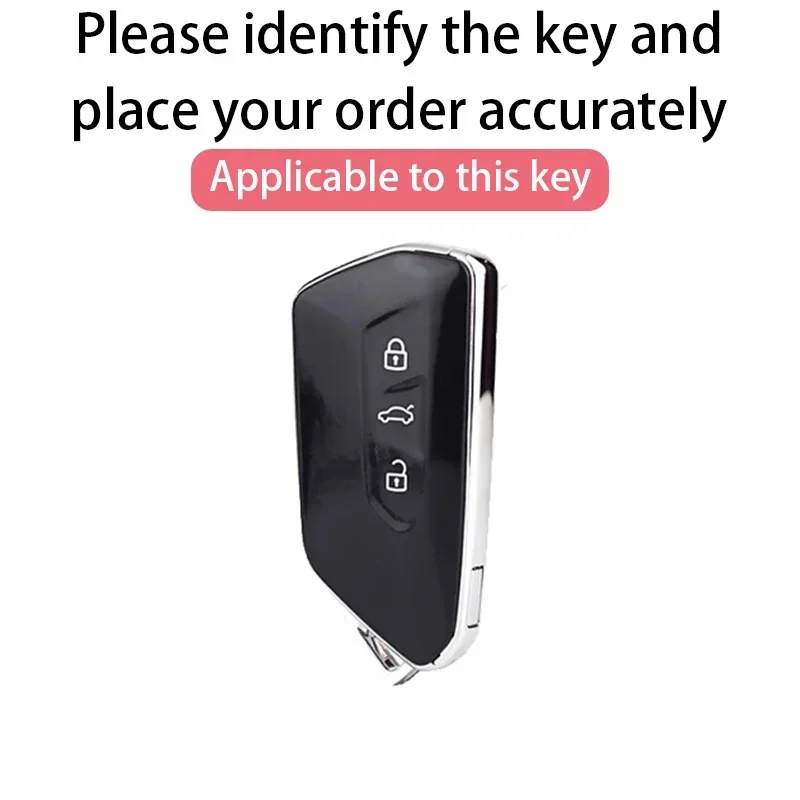 Suitable For Volkswagen Lamando Keycase 24 Magotan B9 Teramont Tavendor ID3 Golf 8 ID6 ID7 Talagon ID4 Keycover Keyshell Chain