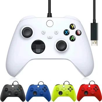 USB Wired Controller Vibration Controller for Xbox One S Gamepad Joystick for Xbox Series S/X Controller for Xbox serie s/x