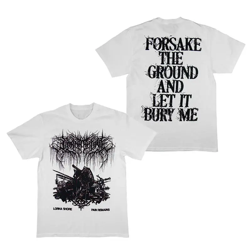 LORNA SHORE Rona Coast Death Metal Band Nuclear Diablo Rock Loose American Men and Women T-shirts Printed Cotton