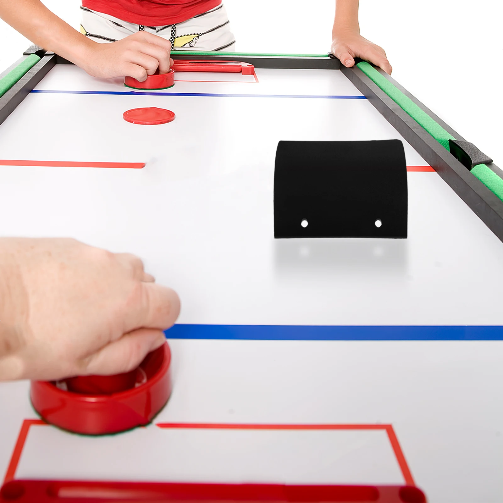 

4Pcs Hockey Table Edge Guards Replacement Parts Plastic Covers Protective for Air Hockey Table Game Accessories