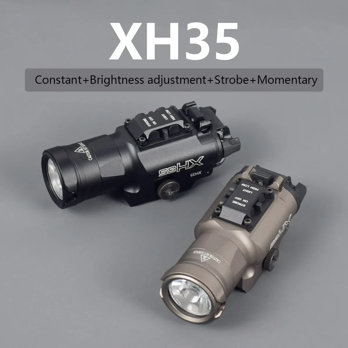 Tactical Surefir X300 X300U Ultra XH35 X300UH-B Pistol Scout Light Airsoft Weapon Gun Light Strobe LED Flashlight Fit 20mm Rail