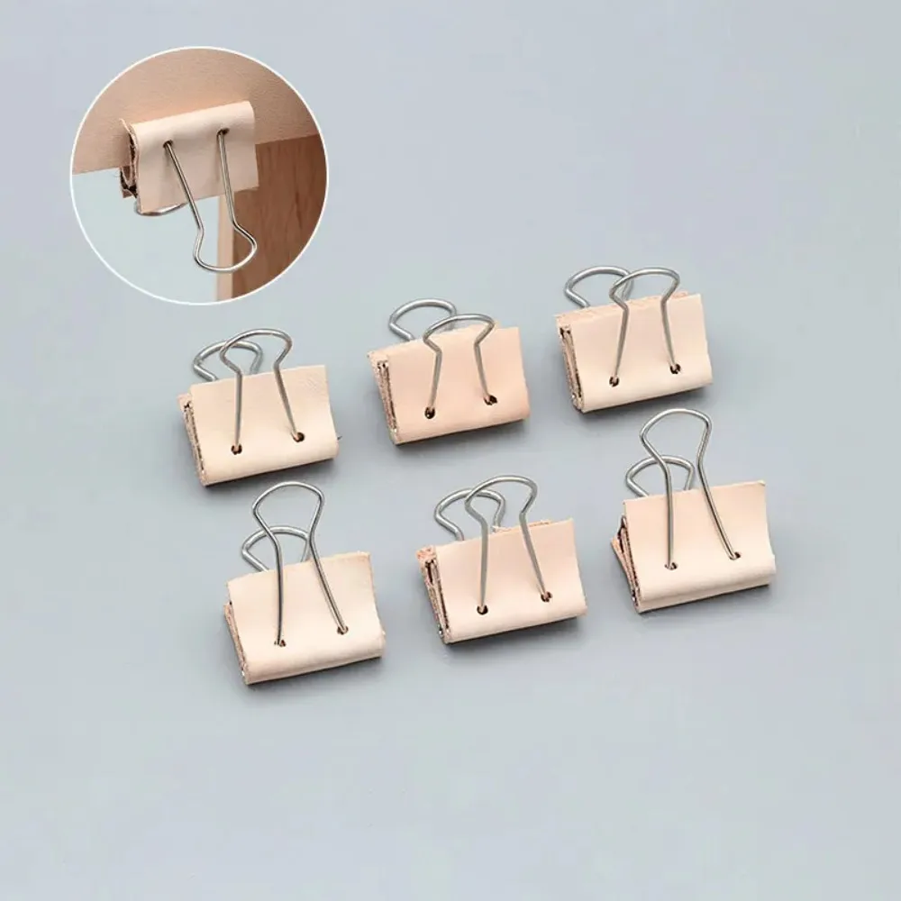 

5/10pcs Leather Dovetail Clips Fixed Leather Tool DIY Leathercraft Clamps Leave No Trace Handmade Leather Accessories