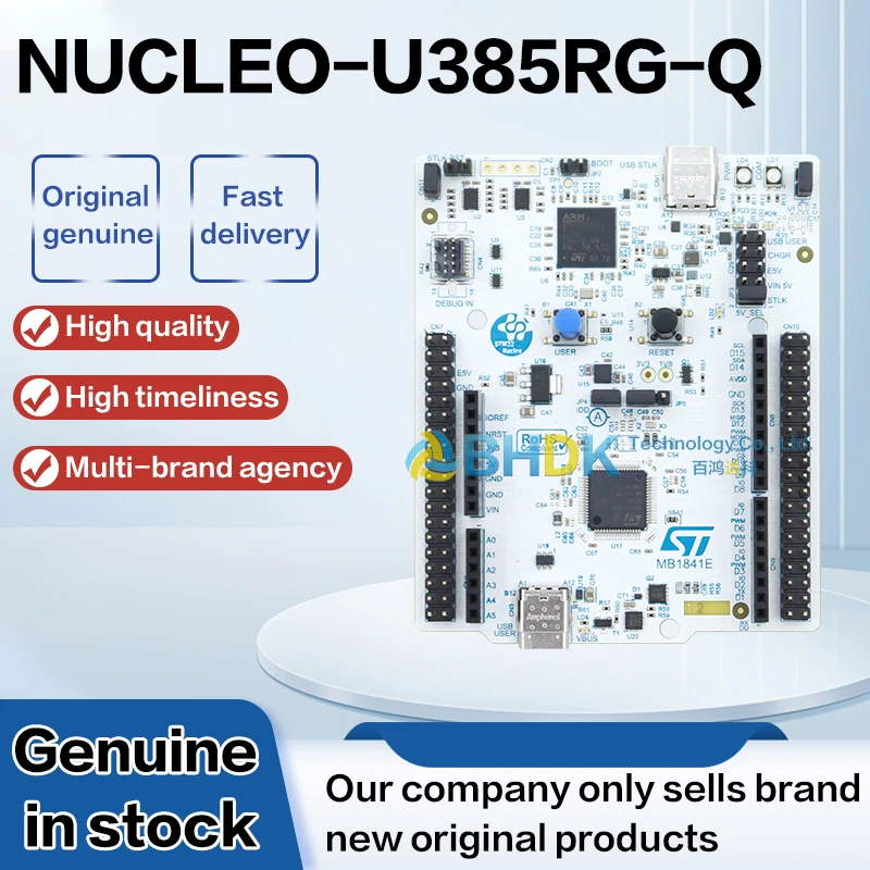 For NUCLEO-U385RG-Q STM32U385RG Nucleo64 Cortex M33 Low Power MCU Development Board