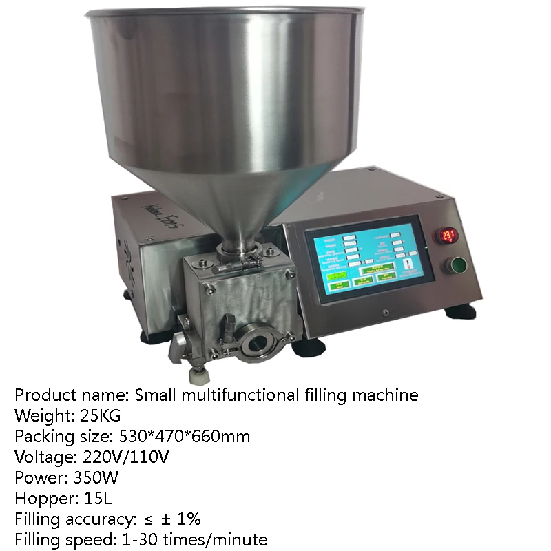 PBOBP Chocolate Cake Cream Filling Machine Muffin  Tool Biscuit Puffs Bread Stuffed Filling Machine