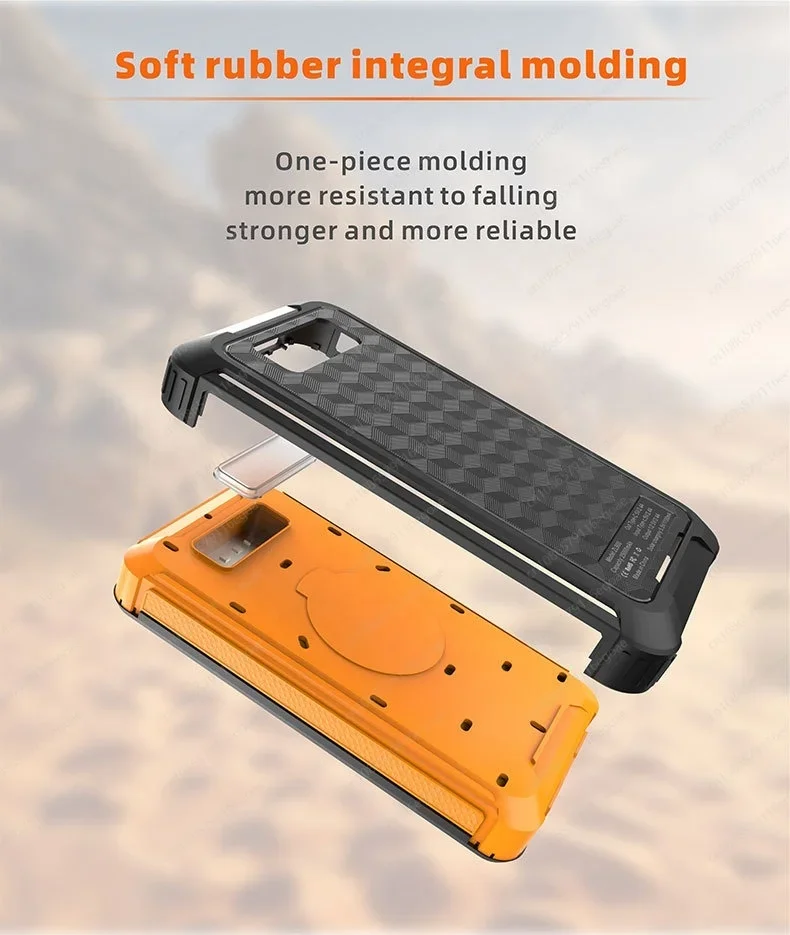 Waterproof Foldable 25000mAh Solar Power Bank Portable Charger Built‑in LED Lamp - view 6