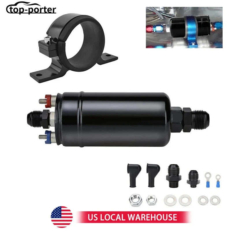 

1 комплект универсального внешнего линейного электрического топливного насоса высокого давления E85 0580254044 черный