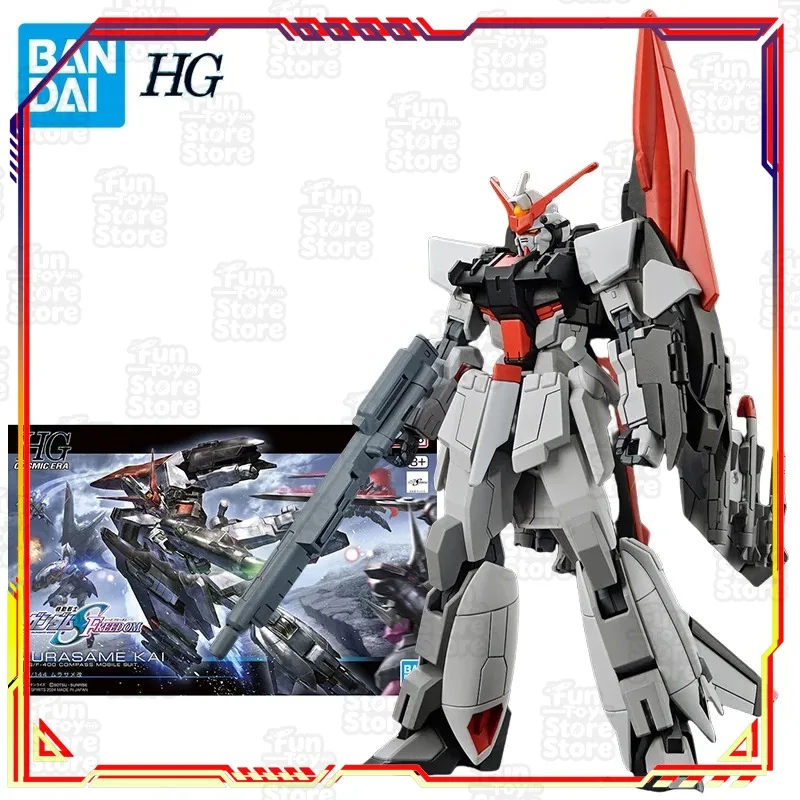 

Bandai Gundam Build Divers Re:RISE Murasame Kai Action Figure 1/144 HG Assembly Model Adult Collectible Toy Gift for Fans