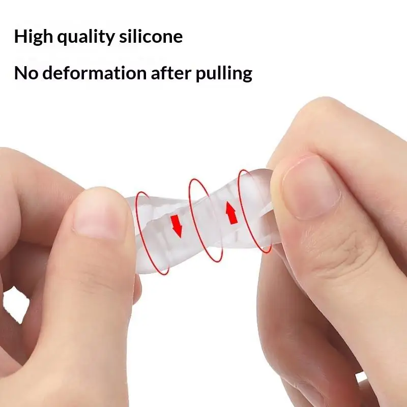 【CR】Universal Silicone Car Door Lock Shock Absorber Pad Anti Vibration Dust Proof Scratch Resistant Fit for All Common Cars