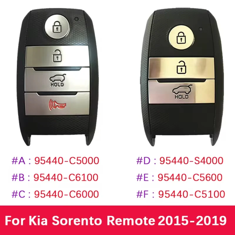 Aftermarket Smart Key For Kia Sorento 2015-2019 FCC 95440-C5000 95440-C6100 95440-C6000 95440-S4000 95440-C5600 95440-C5100