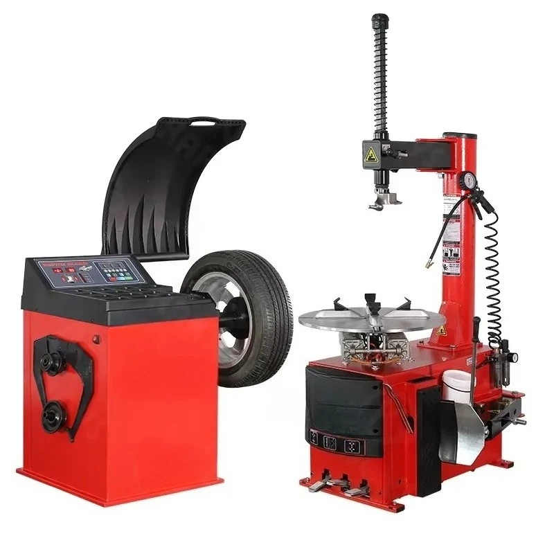 Karjouy Best-Selling Automatic Tyre Changing and Balancer Combo Machine with Wheel Alignment Equipment for Tire Repair Shop