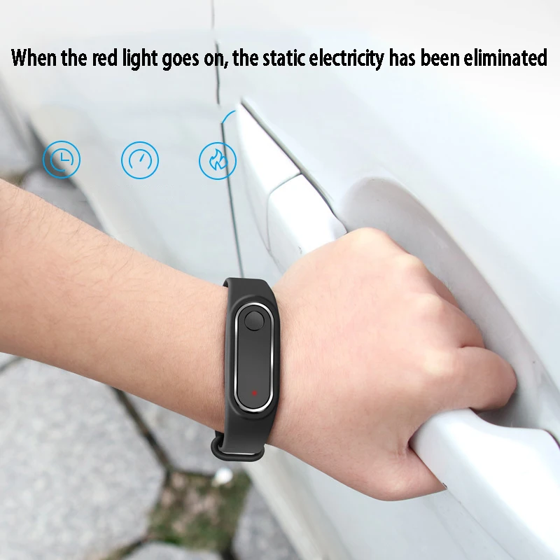 맞춤형 휴대용 안전 무선 조절 가능한 정전기 방지 팔찌 벨트 손목 밴드